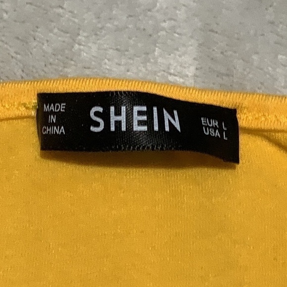 SHEIN yellow top - Picture 4 of 5
